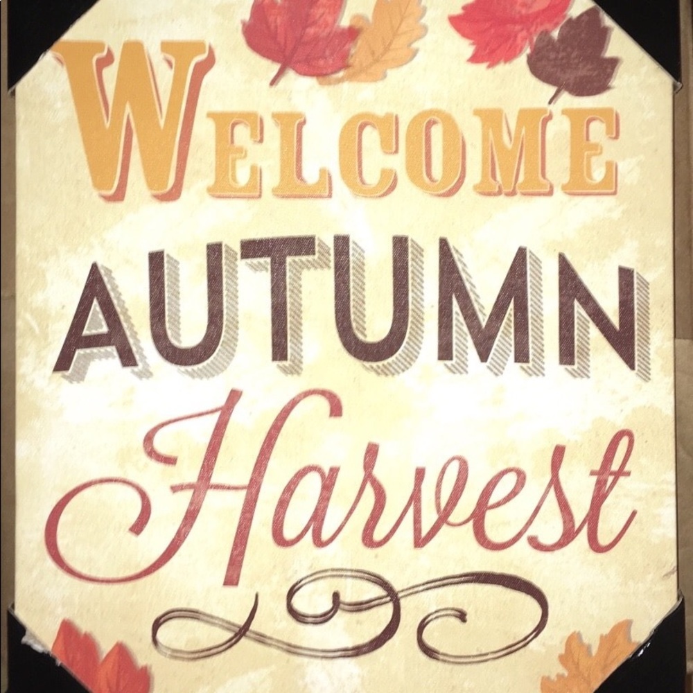 NEW Autumn Canvas